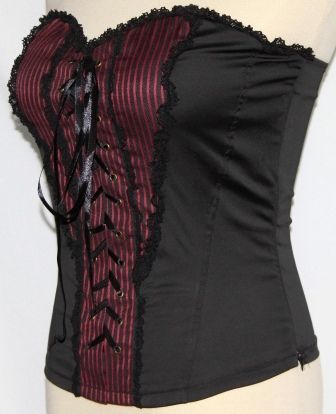 Corselet Vermelho Gothic