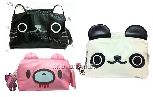 Estojo panda/ gloomy bear / Gato preto